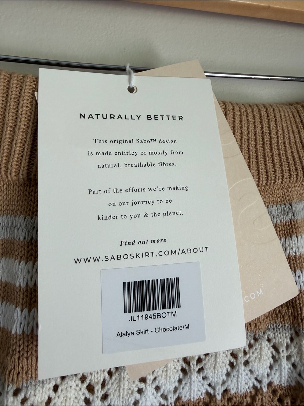 SABO Alaiya Knit Top & Skirt Set | Size M | Coastal Boho | EUC + NWT - Picture 6 of 8